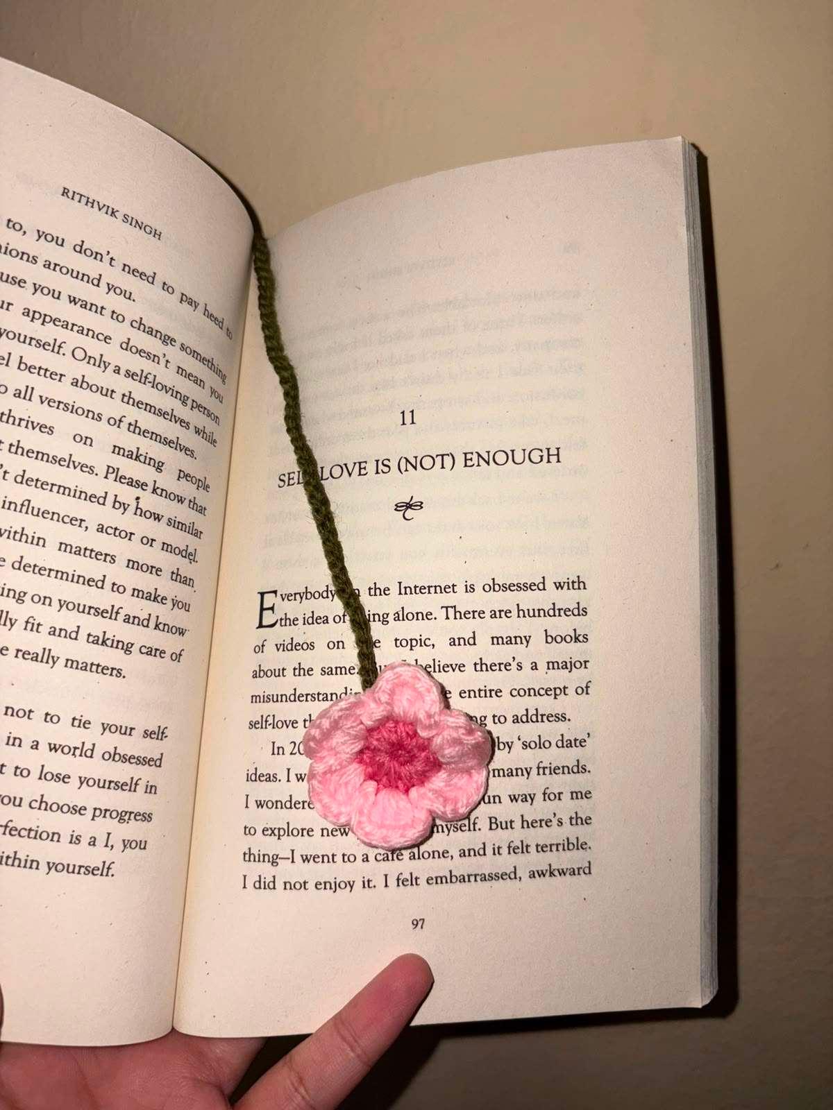 Flower bookmark - Image 1