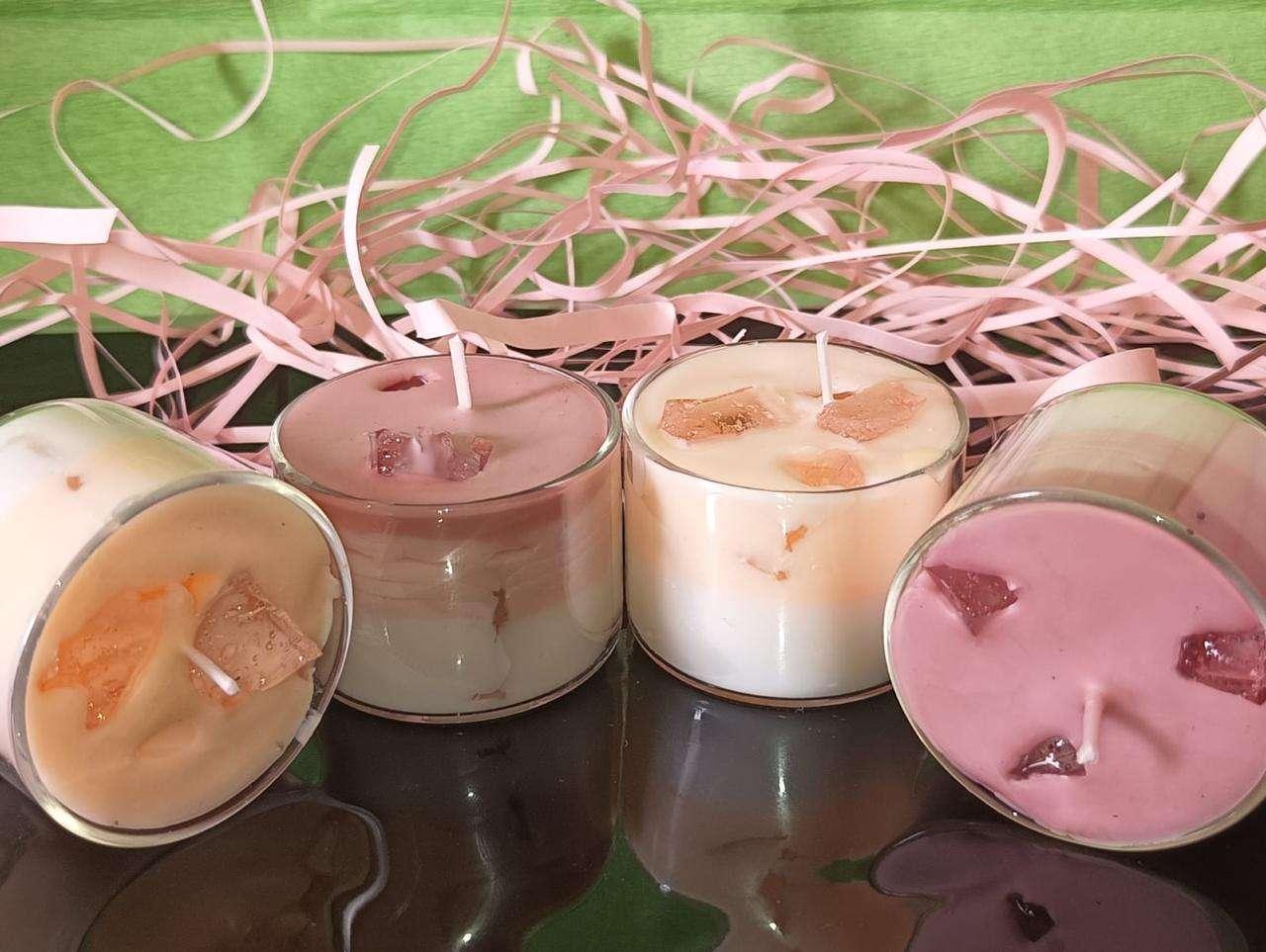 Strawberry matcha Candle - Thumbnail 2